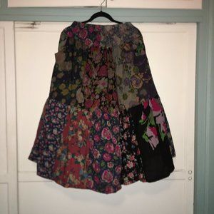 Cotton Floral Skirt